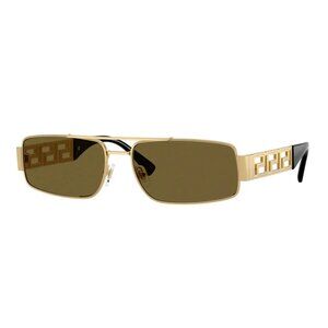 NEW VERSACE SUNGLASSES MOD 2257 UNISEX GOLD VE2257 100273, VE2257 1002/73